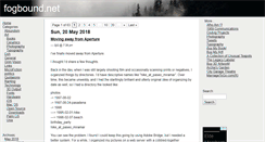 Desktop Screenshot of fogbound.net